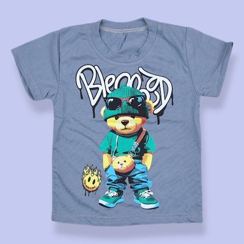 Футболка Kir15 (92-122) 112266 grey (лето) Kir15 112266 grey