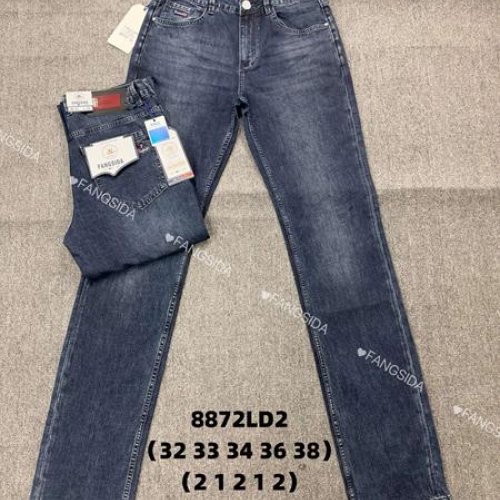 Джинсы Fangsida (32-38) 8872 navy (деми) Fangsida 8872 navy