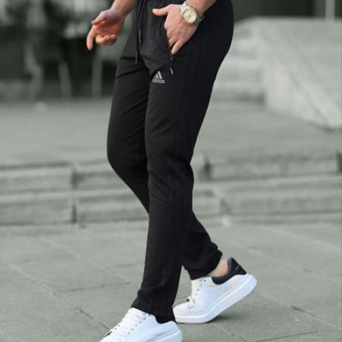 Штаны спорт Hous Of Timur (S-2XL) HT159 black (деми) Hous Of Timur HT159 black