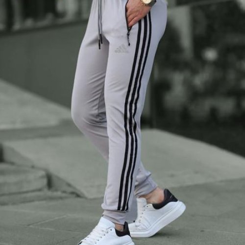 Штаны спорт Hous Of Timur (S-2XL) HT161 grey (деми) Hous Of Timur HT161 grey