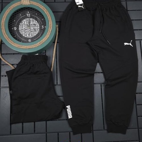 Штаны спорт Hous Of Timur (2XL-6XL) HT261 black (деми) Hous Of Timur HT261 black