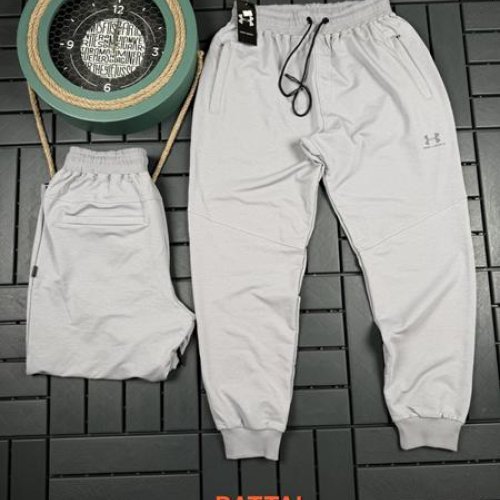 Штаны спорт Hous Of Timur (2XL-6XL) HT269 l.grey (деми) Hous Of Timur HT269 l.grey