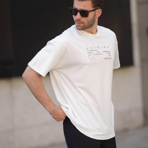 Футболка Hous Of Timur (2XL-6XL) HT226 white (лето) Hous Of Timur HT226 white