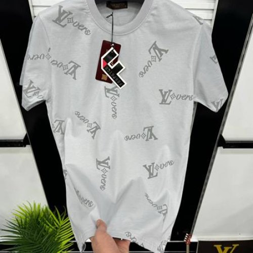 Футболка Hous Of Timur (2XL-6XL) HT199 l.grey (лето) Hous Of Timur HT199 l.grey