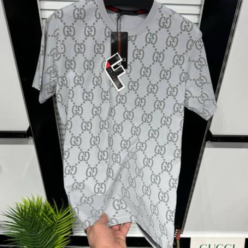 Футболка Hous Of Timur (2XL-6XL) HT205 grey (лето) Hous Of Timur HT205 grey