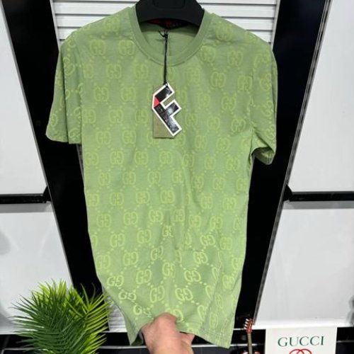 Футболка Hous Of Timur (2XL-6XL) HT206 green (лето) Hous Of Timur HT206 green