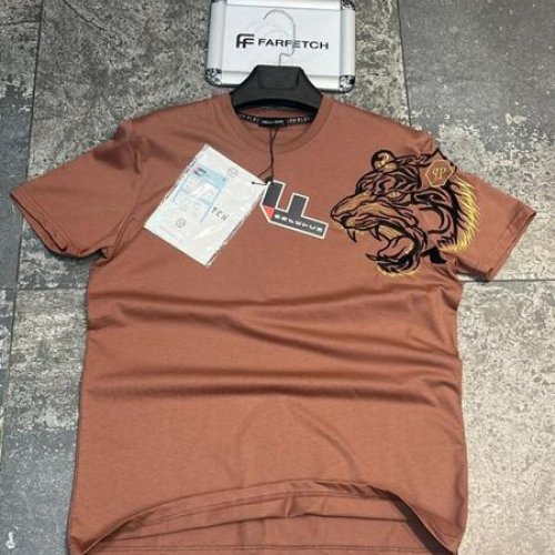 Футболка Hous Of Timur (S-2XL) HT349 brown (лето) Hous Of Timur HT349 brown