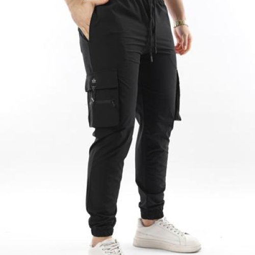 Штаны спорт Hous Of Timur (S-3XL) HT156 black (деми) Hous Of Timur HT156 black