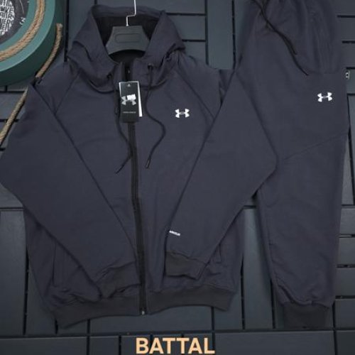 Костюм спорт Hous Of Timur (2XL-6XL) HT129 d.grey (деми) Hous Of Timur HT129 d.grey