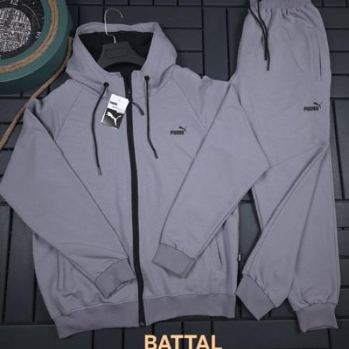 Костюм спорт Hous Of Timur (2XL-6XL) HT132 l.grey (деми) Hous Of Timur HT132 l.grey