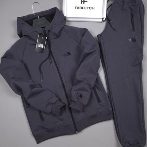 Костюм спорт Hous Of Timur (2XL-6XL) HT243 d.grey (деми) Hous Of Timur HT243 d.grey