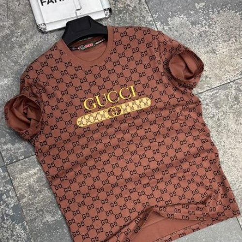 Футболка Hous Of Timur (S-2XL) HT546 brown (лето) Hous Of Timur HT546 brown