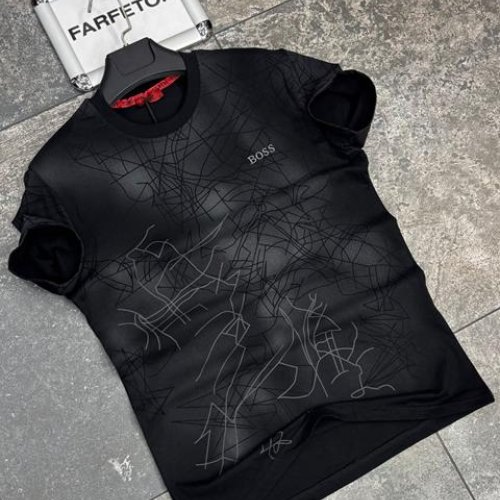 Футболка Hous Of Timur (S-2XL) HT553 black (лето) Hous Of Timur HT553 black