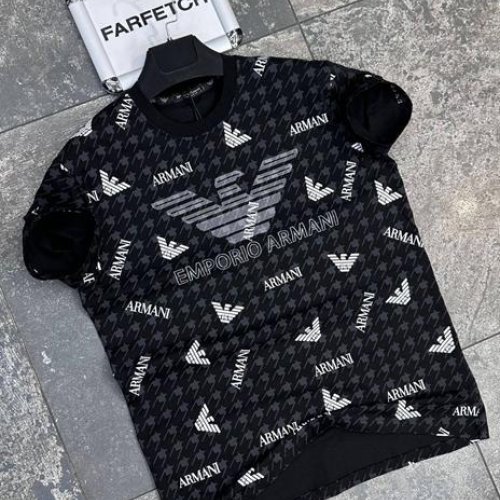 Футболка Hous Of Timur (S-2XL) HT689 black (лето) Hous Of Timur HT689 black