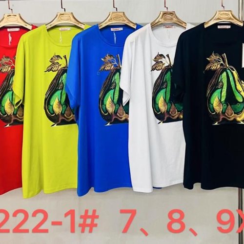 Футболка Immei (7XL-9XL) 9222-1 black (лето) Immei 9222-1 black