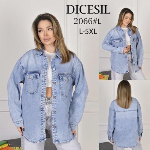 Куртка Leen (L-5XL) 2066 l.blue (деми) Leen 2066 l.blue