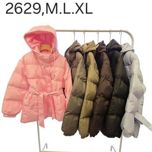 Куртка Oukali (M-XL) 2629 pink (деми) Oukali 2629 pink