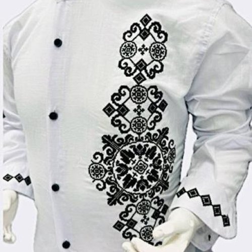 Вышиванка Надийка (11-16) ND695-101 white (деми) Надийка ND695-101 white