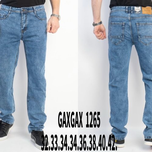 Джинсы Basanjiu (32-42) 1265 l.blue (деми) Basanjiu 1265 l.blue