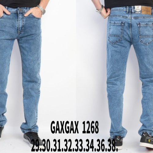 Джинсы Basanjiu (29-38) 1268-1 l.blue (деми) Basanjiu 1268-1 l.blue