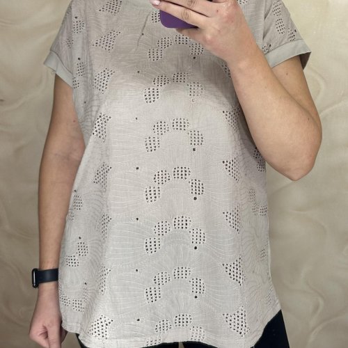 Футболка LeVisha (M-2XL) 26005 grey (лето) LeVisha 26005 grey