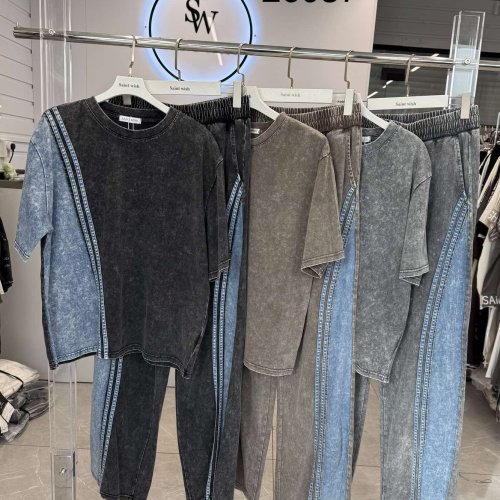 Костюм Saint Wish (M-XL) 26037 grey (лето) Saint Wish 26037 grey