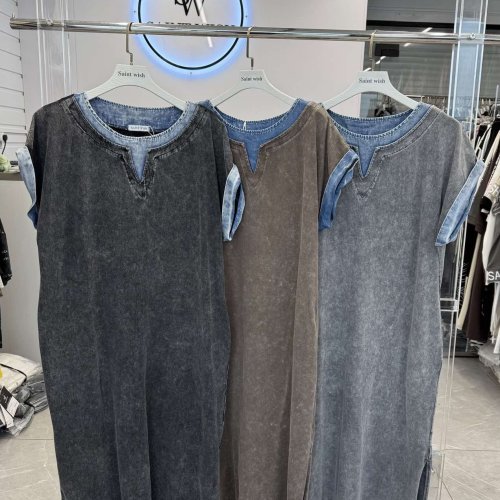 Платье Saint Wish (M-XL) 26053 brown (лето) Saint Wish 26053 brown