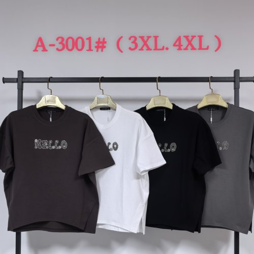 Футболка Saint Wish (3XL-4XL) A3001 mix (лето) Saint Wish A3001 mix