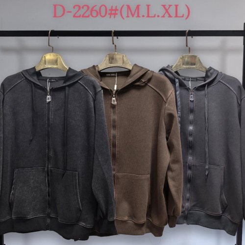 Кофта спорт Saint Wish (M-XL) D2260 grey (деми) Saint Wish D2260 grey