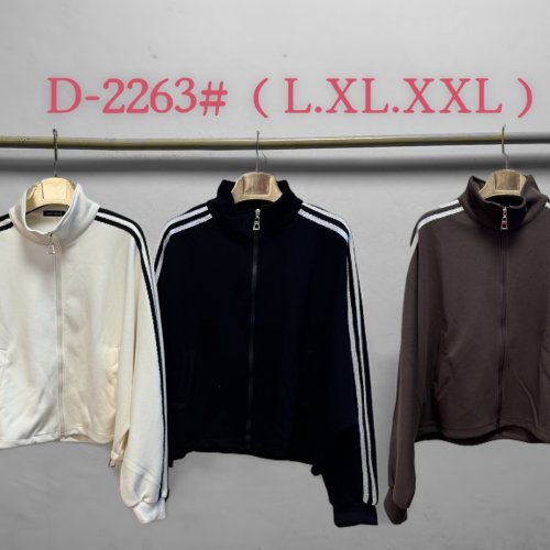 Кофта Saint Wish (L-2XL) D2263 brown (деми) Saint Wish D2263 brown