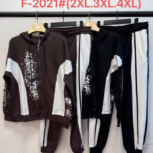 Костюм спорт Saint Wish (2XL-4XL) F2021 black (деми) Saint Wish F2021 black