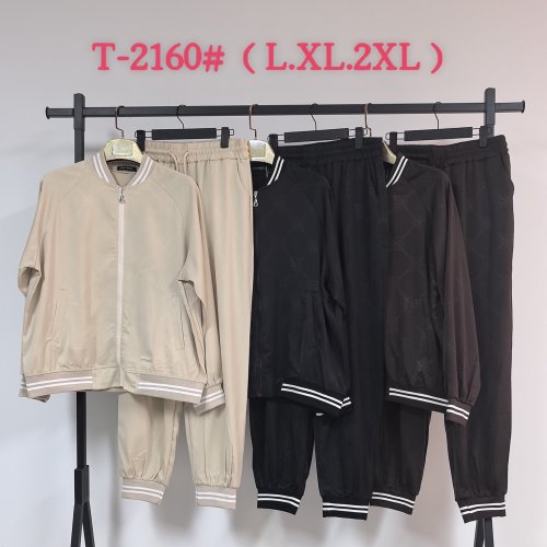 Костюм спорт Saint Wish (L-2XL) T2160 brown (деми) Saint Wish T2160 brown