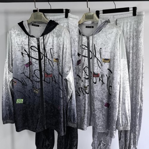 Костюм спорт Saint Wish (2XL-4XL) T2205 black (деми) Saint Wish T2205 black