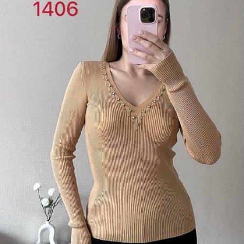 Свитер FSN (42-46) 1406 beige (деми) FSN 1406 beige