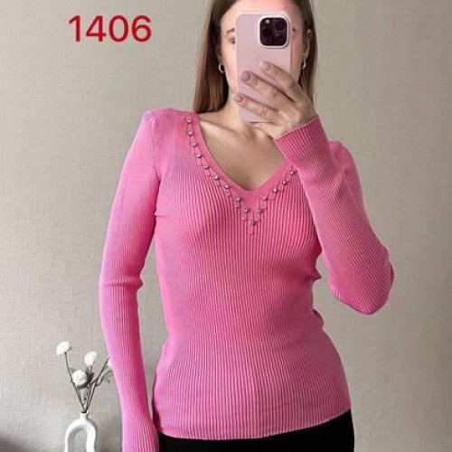 Свитер FSN (42-46) 1406 pink (деми) FSN 1406 pink