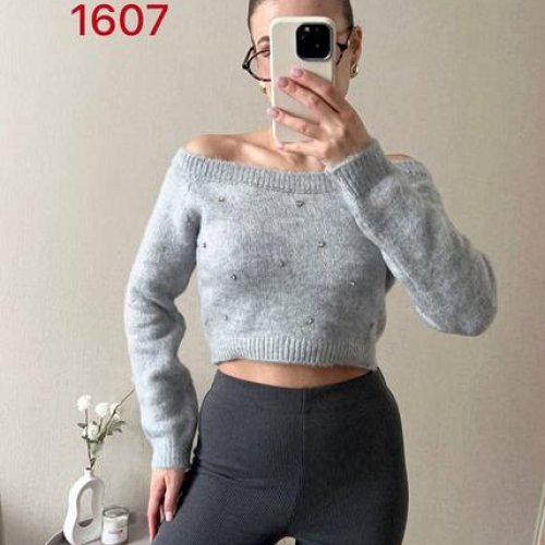 Свитер FSN (42-46) 1607 grey (деми) FSN 1607 grey