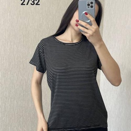 Футболка FSN (46-52) 2732 black (лето) FSN 2732 black