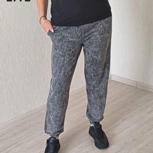 Штаны спорт FSN (48-54) 2772 d.grey (деми) FSN 2772 d.grey