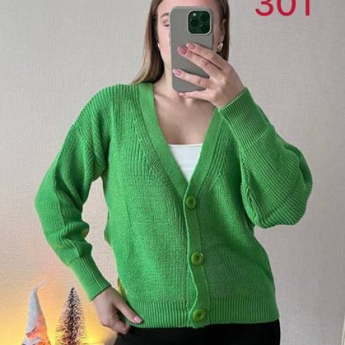 Кофта FSN (42-46) 301 green (деми) FSN 301 green