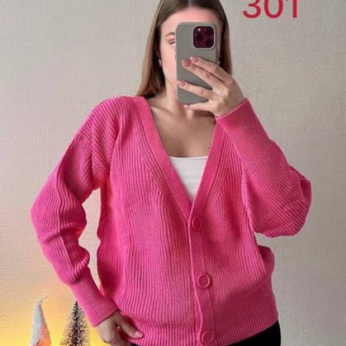 Кофта FSN (42-46) 301 pink (деми) FSN 301 pink