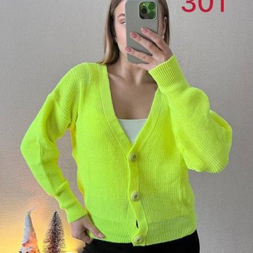 Кофта FSN (42-46) 301 yellow (деми) FSN 301 yellow