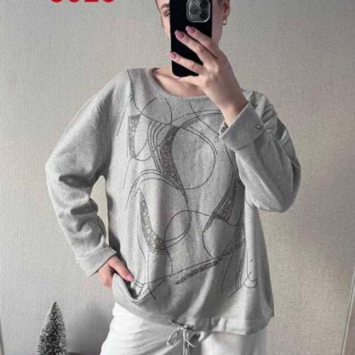 Свитер FSN (46-52) 5029-1 grey (деми) FSN 5029-1 grey