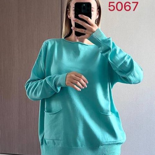 Свитер FSN (46-52) 5067 l.blue (деми) FSN 5067 l.blue