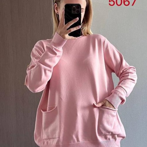 Свитер FSN (46-52) 5067 pink (деми) FSN 5067 pink