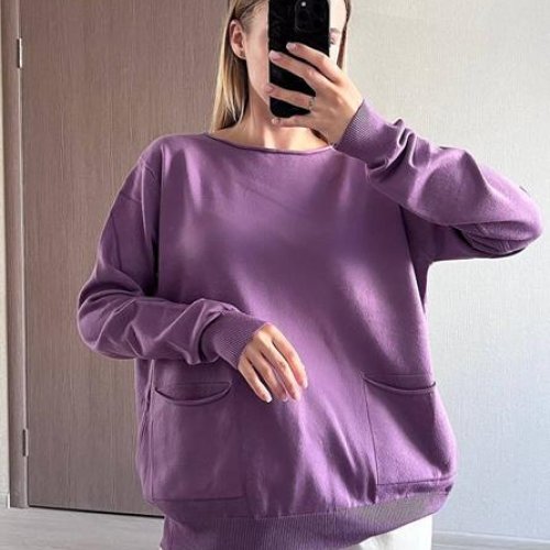 Свитер FSN (46-52) 5067 purple (деми) FSN 5067 purple
