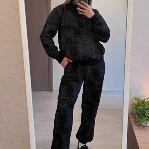 Костюм спорт FSN (44-50) 6411 black (деми) FSN 6411 black