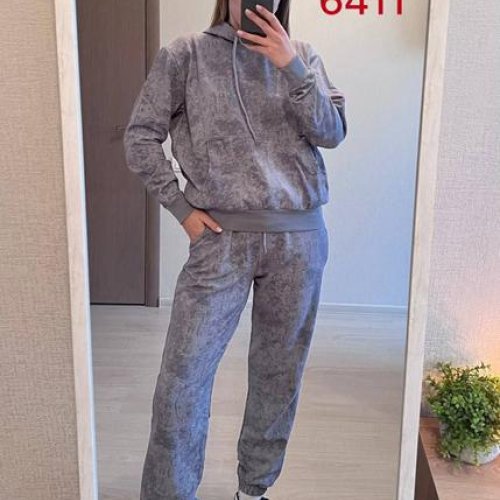 Костюм спорт FSN (44-50) 6411 grey (деми) FSN 6411 grey