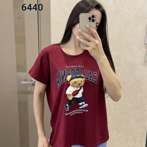 Футболка FSN (46-52) 6440 wine (лето) FSN 6440 wine