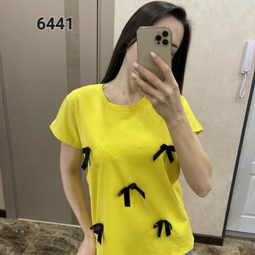 Футболка FSN (46-52) 6441 yellow (лето) FSN 6441 yellow
