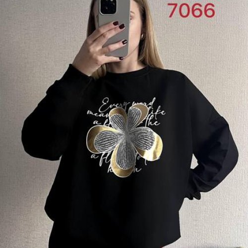 Свитер FSN (50-56) 7066 black (деми) FSN 7066 black